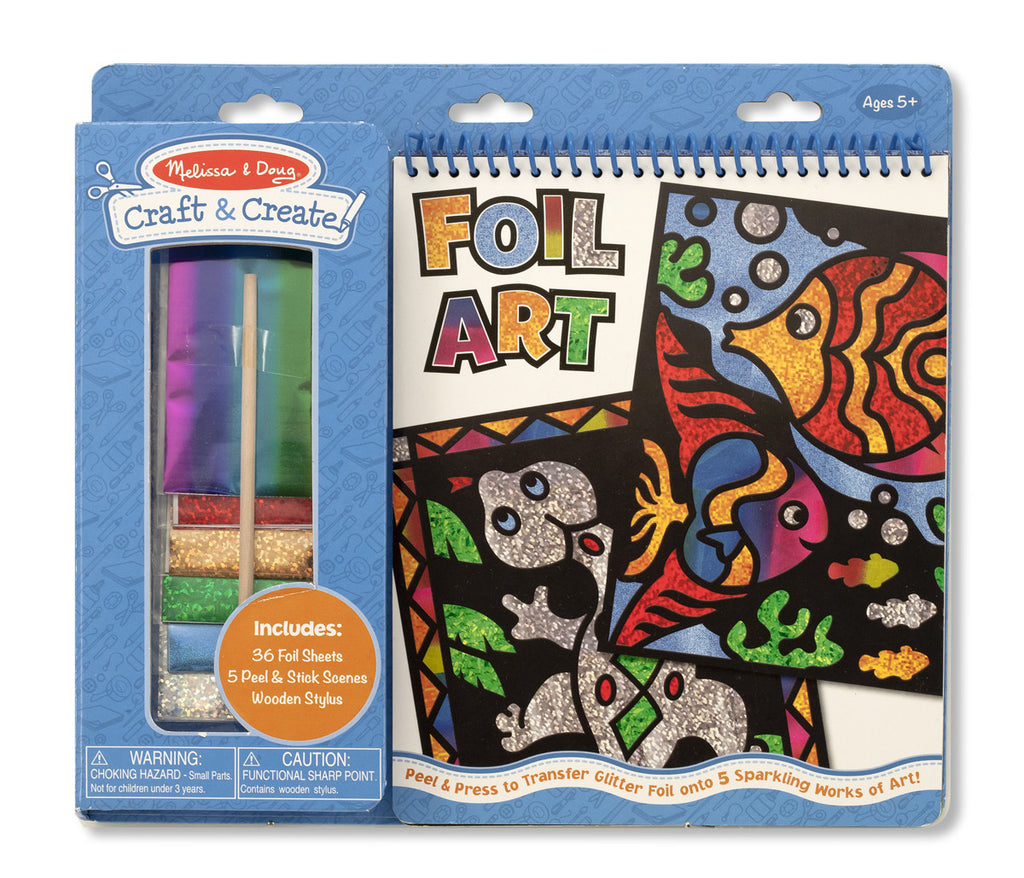 Melissa & Doug Craft & Create Foil Art