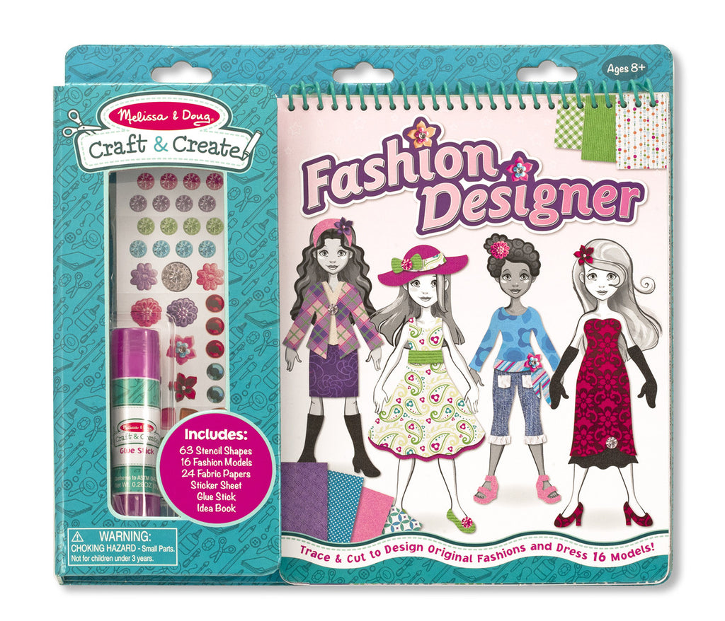 Melissa & Doug Craft & Create Fashion Designer