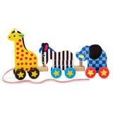 Melissa & Doug Pull-Along Zoo Animals