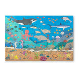 Melissa & Doug Natural Play Giant Floor Puzzle: Under the Sea (35 Pieces)