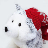 GUND Christmas Flurry Husky Plush, 8"/Medium