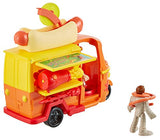 Fisher-Price Imaginext Scooby-Doo Shaggy & Hot Dog Cart,Multi Color