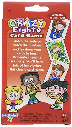 PlayMonster Imperial Kids Card Game - Crazy Eights