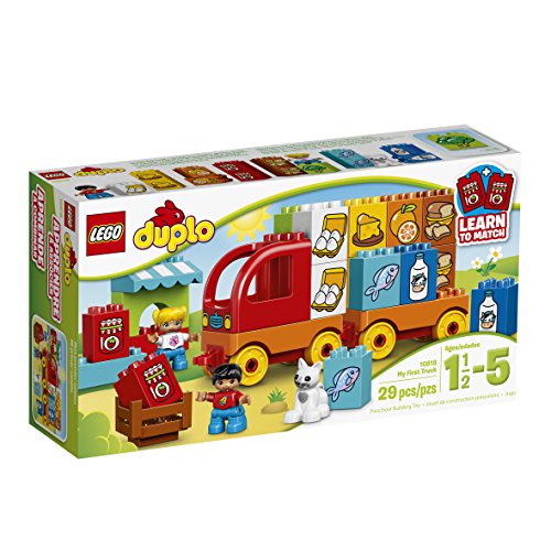 LEGO DUPLO My First Truck 10818 Learning Toy, Large Building Blocks