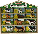 Melissa & Doug Canine Companions Pretend Play Figures - 12 Collectible Dog Breeds