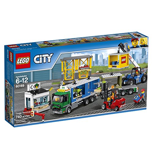 LEGO City Town Cargo Terminal 60169 Building Kit 740 Piece