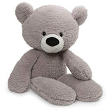 GUND Fuzzy Teddy Bear Stuffed Animal Plush, Grey, 24"