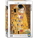 Gustav Klimt The Kiss 1000 Piece Jigsaw Puzzle by Eurographics