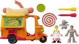 Fisher-Price Imaginext Scooby-Doo Shaggy & Hot Dog Cart,Multi Color