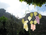 Woodstock Chimes C720 The Original Guaranteed Musically Tuned Chime Asli Arts Collection, 21-Inch, Capiz - Grapes
