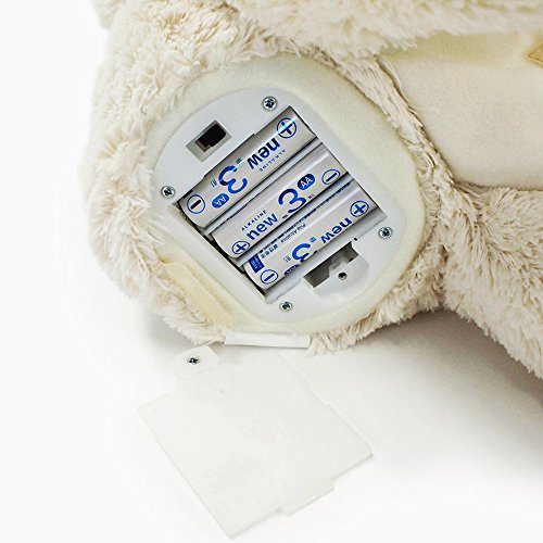 Baby GUND My First Teddy Bear Peek A Boo Animated Stuffed Animal Plush, Cream, 11.5"