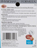 Physicians Formula Mineral Wear Talc-Free Mineral Makeup Correcting Bronzer, Bronzer, 0.29 Ounce