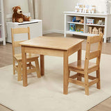 Melissa & Doug Tables and Chairs 3 Piece Set Gray