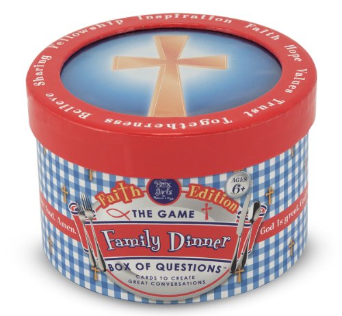 Melissa and Doug Family Dinner Box of Questions - Faith Edition