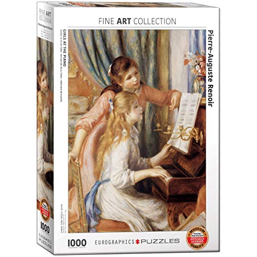 EuroGraphics Girls at Piano by Pierre Auguste Renoir 1000 Piece Puzzle