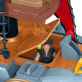 Fisher-Price Imaginext Shark Bite Pirate Ship, Roll from one swashbuckling adventure to the next with this pirate ship playset featuring shark biting action!
