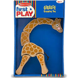 Melissa & Doug Giraffe Grasping Toy: First Play Series + Free Scratch Art Mini-Pad Bundle [30700]