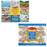 Melissa & Doug Sticker and Coloring Pad Set - Vehicles