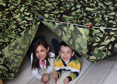Be Amazing! Toys Build - A - Fort Green Camo Tent
