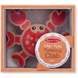 Twisting Crab: First Play Series + FREE Melissa & Doug Scratch Art Mini-Pad Bundle [40389]