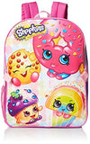 Shopkins Little Girls Backpack with Lunch, Pink, One Size