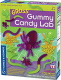 Thames & Kosmos Gross Gummy Candy Lab - Worms & Spiders! Sweet Science STEM Experiment Kit, Make Your Own Gummy Candies in Cool Shapes & Colors | Learn Chemistry | Looks Gross, Tastes Great