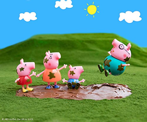 Peppa Pig Muddy Puddles Family 4-Figure Pack