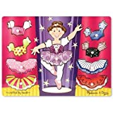 Melissa & Doug Ballerina Dress-Up Mix 'n Match Peg