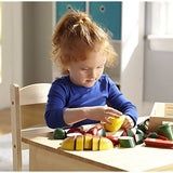 Melissa & Doug Sandwich Making Set and Food Cutting Set - Wooden