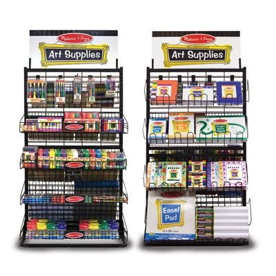 Melissa & Doug Art Supplies Display Rack