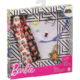 Barbie Storytelling Fashion Pack of Doll Clothes Inspired by Super Mario: Hoodie Dress & 6 Accessories Dolls, Gift for 3 to 8 Year Olds