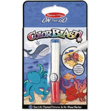 Melissa & Doug Sea Life: ColorBlast! Coloring Book & 1 Scratch Art Mini-Pad Bundle (05358)