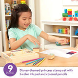 Melissa & Doug Disney Princess Wooden Stamp Set