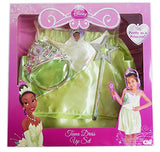 Disney Princess Tiana Dress Up Costume Set, Size 4-6x (Disney Princess Party Supplies)
