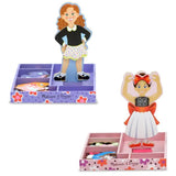 Melissa & Doug Bundle #1 Magnetic Dress-Up, 2-Pack