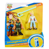 Toy Story Fisher-Price Disney Pixar 4 Combat Carl and Bo Peep