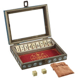 Melissa & Doug Shut-The-Box: Classic Game Set & 1 Scratch Art Mini-Pad Bundle (04377)