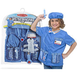 Melissa & Doug Veterinarian Costume Set +Free Scratch Pad Bundle [48507]