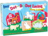 Patch Products Dot-2-Dot Lacing Farm Animals
