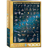 EuroGraphics Space Explorers 1000 Piece Puzzle
