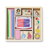 Melissa & Doug Disney Princess Wooden Stamp Set