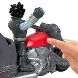 Fisher-Price Imaginext DC Super Friends Lobo Figure & Motorcycle,Multi