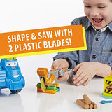 Play-Doh Buzzsaw Logging Truck Toy with 4 Non-Toxic Colors, 3-Ounce Cans