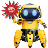 OWI Kiko.893 Interactive A/I Capable Robot with Infrared Sensor Two Play Modes | Follow Me Or Explore Develops Own Emotions and Gestures Sound and Lighting Effects | DIY Robot 9OWI893