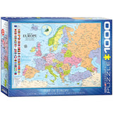 EuroGraphics Map of Europe Puzzle (1000 Piece)