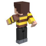 Minecraft 3.25-in Bees Shirt Steve Action Figure w/1 Portal Piece & 1 Accessory