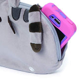 Enesco Gift GUND 8" Pusheen Wristlet Bundle Pusheen ID Case
