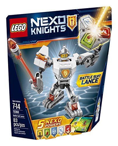 LEGO Nexo Knights Battle Suit Lance 70366 Building Kit 83 Piece