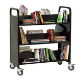 Guidecraft Book Truck Set, Black