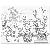Melissa & Doug - The Ultimate Princess Bundle - Includes Make - a - face Pricess kit, Princess & Fairy Jumbo coloring pad, Princess Puffy Sticker Playset, and Water Wow! Fairy Tale